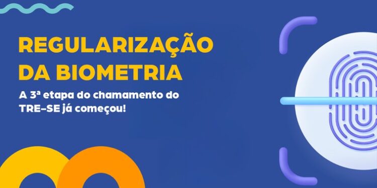TRE-SE convoca eleitores de Aracaju para cadastramento biométrico no período de 6 a 17 de outubro